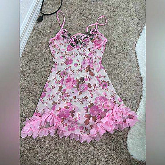 SHEIN Other - Shein flower slip dress size small